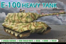 E-100 Heavy Tank 1:72 plastic model kit Dragon Models