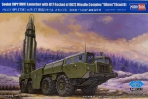 Hobbyboss Soviet Launcher With R17 Rocket of 9K72 Missile 1/72 Scale Model Kit - Picture 1 of 1