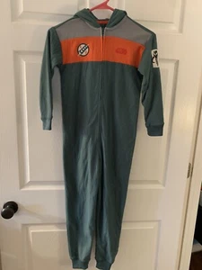 NEW Gap X Star Wars One Piece Full Zip Hoodie Pajamas Boys Size 6 - Picture 1 of 8