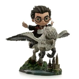 Harry Potter and Buckbeak Figure 16cm Iron Studios MiniCo Figures Nuovo - Foto 1 di 12