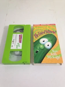 Veggie Tales, The end of Silliness?, Children Christian Animated video, VHS tape - Imagen 1 de 6