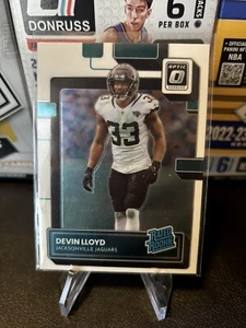 2022 Donruss Optik Devin Lloyd bewertet Rookie Base RC #254 - Bild 1 von 2