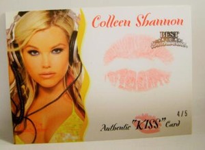 COLLEEN SHANNON #4 /5 KISS CARDD BEST OF BENCHWARMERS 2022