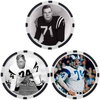 MERLIN OLSEN - COLLECTABLE COIN SET - SET OF 3 - Image 1 of 2