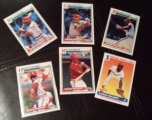 MLB BASEBALL St. Louis Cardinals Rookie Card Lot 6 pc SCORE 1991 - Picture 1 of 2