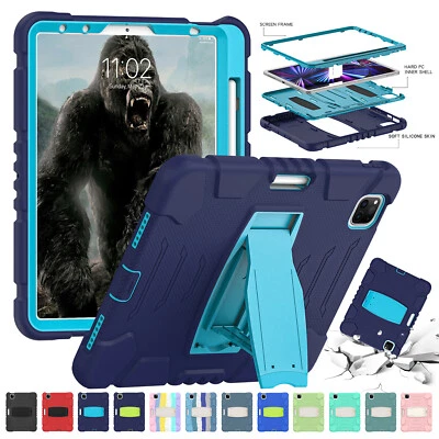 For iPad 10.2'' 9th 8th 7th 6th 5th Gen Air Mini 6 54 Pro Shockproof Stand Case - Image 1 of 4