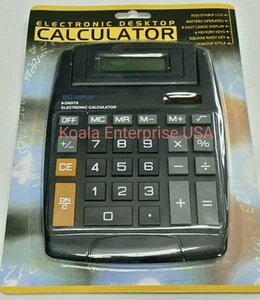 Calculator Dual Power Electronic Desktop - Picture 1 of 2
