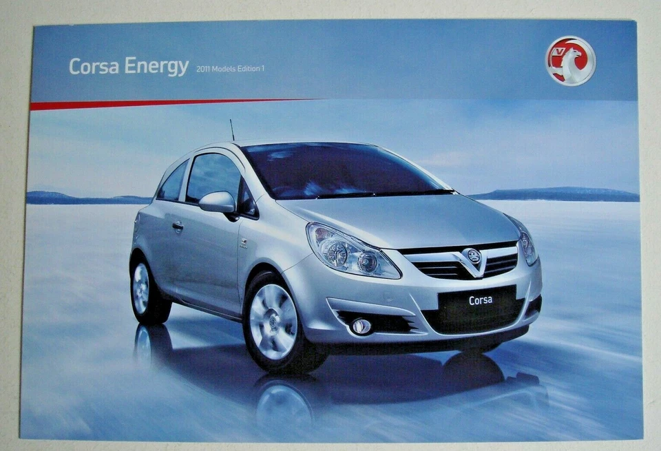 Vauxhall . Corsa . Vauxhall Corsa Energy . 2011 Models . Sales Brochure - Image 1 of 1
