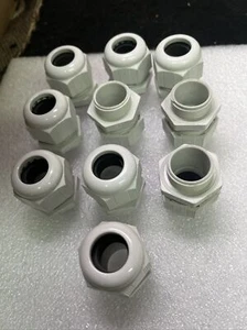 (MENGE 10) ALTECH 5309 625 GRAU Zugentlastungen & Kordelgriffe M25 7-16 mm Griff - Bild 1 von 6