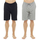 Octave Mens Twin Pack Soft Cotton Lounge Shorts