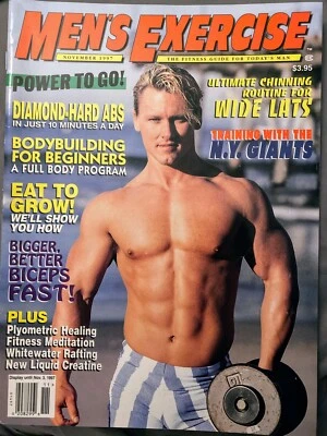 Men’s Exercise magazine - November 1997 - Gay Interest - Image 1 of 2