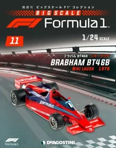 1/24 DeAGOSTINI Big Scale F1 #11 Brabham BT46B Niki Lauda 1978 model cars Formul - Picture 1 of 7