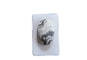 Zebra Calcit Cabochon 33x22 mm 37 ct. Nr. U30509 - Bild 1 von 2