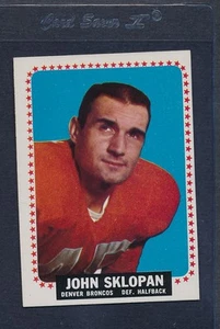 1964 Topps #060 John Sklopan Broncos EX/MT *380 - Bild 1 von 1
