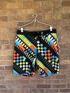 Mambo Australia Men's Swim Trunks, Size XL, Multi-Color Mesh Lined NWT - Picture 1 of 6