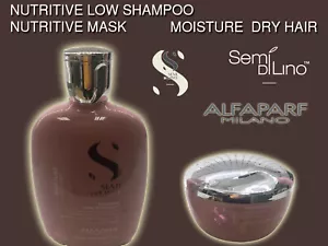 ALFAPARF MILANO Semi Di Lino Nutritive Low Shampoo Nutritive Mask Dry Hair  - Picture 1 of 2