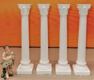 Krippenzubehör, Krippenbau, Ruinenbau, 4x orientalische griechische Säule 15cm - Bild 1 von 1