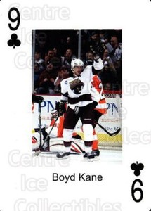 2009-10 Hershey Bears Playing Card #35 Boyd Kane