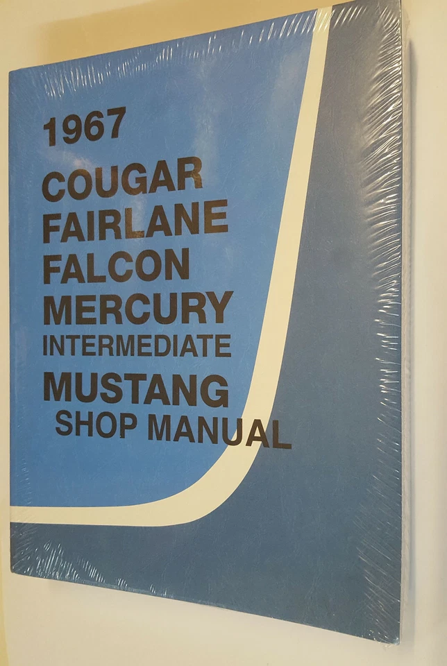 Manual de Taller / Manual Del Taller Ford MUSTANG & Mercury Cougar 1967 - Imagen 1 de 1