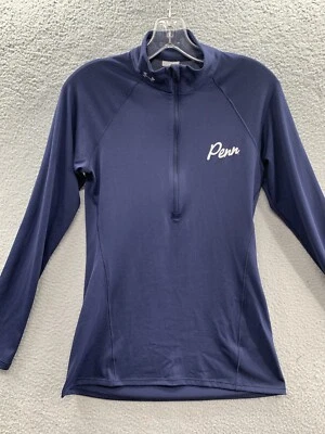 Sudadera pulóver Penn State Under Armour para mujer azul marino 1/4 cremallera Foto 1 de 4