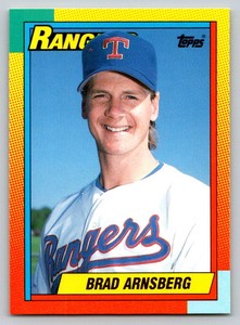 1990  Topps Traded #3T Brad Arnsberg Texas Rangers