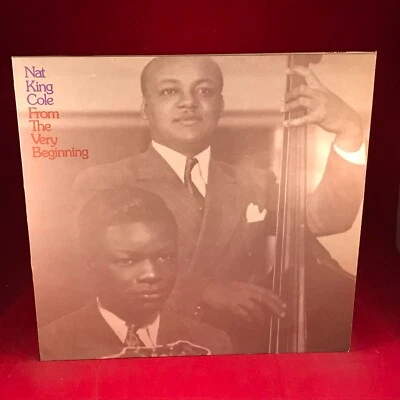 NAT KING COLE From The Very Beginning 1974 UK vinyl LP Eddie Cole Solid Swingers - Image 1 of 4
