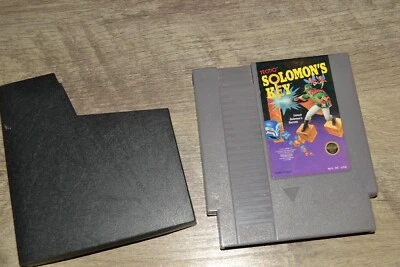 Vintage Solomon's Key (1987) Nintendo Original NES Game Cartridge Tested - Image 1 of 3