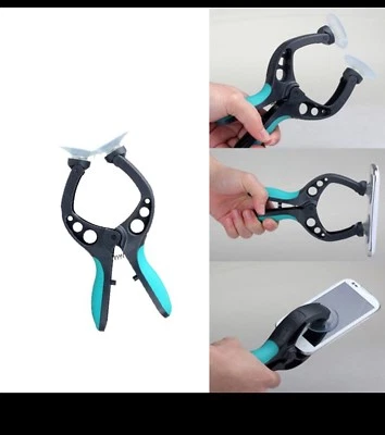 DUAL SUCTION CUP OPENING TOOL - iPhone LCD Glass Screen Removal islack-pliers - Image 1 of 4