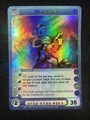 Chaotic TCG Min E 35 Blazier 3/232 DOP Unlimited Super Rare NM/LP - Image 1 of 2
