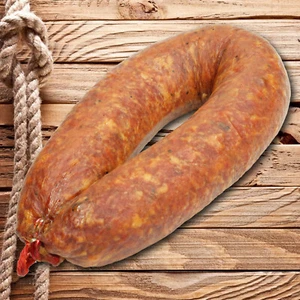 Hausgemachte Walnuss Salami - luftgetrocknet - 350g - Bild 1 von 2