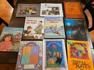10 Book Lot: Illustrated Children's  (stories, rhymes, Native American) - Picture 1 of 3