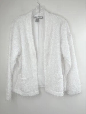 Женская куртка Jamie Sadock укороченные средние белые пушистые нити - Изображение 1 из 4