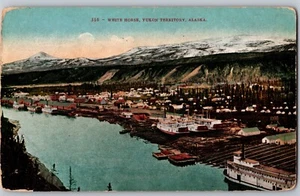 C1907 White Horse Yukon Territory Panoramic View Alaska DB Postcard - Picture 1 of 2
