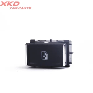 Chrome Window Switch Button For SKODA Octavia 5ED959855A - Picture 1 of 8