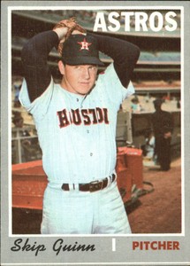 1970 Topps Baseball Card #316 Skip Guinn - EX