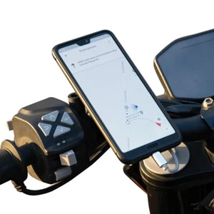 OXFORD CLIQR USB SOPORTE MONTAJE TELÉFONO MOTO MANILLAR CARGADOR OX866 - Imagen 1 de 3