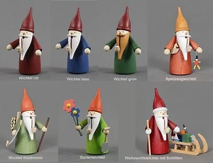 Räuchermann Wichtel modernes Design H 15cm Spielzeug-Wichtel Erzgebirge - Bild 1 von 8