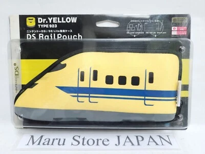 Nintendo DS Ds Lite Console and Soft Carrying Case "Shinkansen Dr. Yellow" Pouch - Image 1 of 4