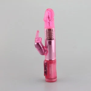 VIBRATORE DILDO VIBRANTE CLITORIDE RABBIT DONNA STIMOLATORE VAGINALE PUNTO G - Foto 1 di 3