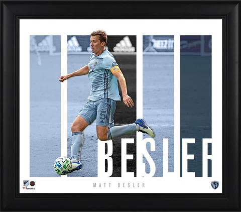Matt Besler Sporting Kansas City Framed 15x17 Player Panel Collage Cover