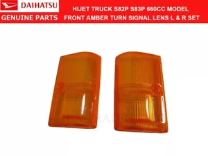 DAIHATSU HIJET S82P S83P TURN SIGNAL LENS L & R SET AMBER BLINKER TRUCK EF 660CC - Picture 1 of 11