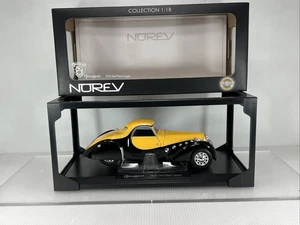 1/18 Norev 1937 Peugeot 302 Eclipse Darl'Mat Coupe gelb schwarz 184703 - Bild 1 von 19