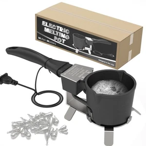Olla de fusión de plomo eléctrica portátil de 5 lb, horno de fusión de estaño eficiente máximo 120 V... - Imagen 1 de 6