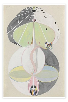 Poster Baum des Wissens, Nr. 5 - Hilma af Klint - Bild 1 von 4