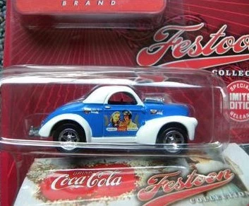 Johnny Lightning 580-40 1:64 Festoon Collection 1941 Jeep Willys Coupe - Image 1 of 1