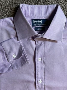 Polo Ralph Lauren Regent Classic Fit 16-33 Casual Button Down Shirt Mens Preppy - Picture 1 of 8