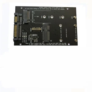 M.2 NGFF/Msata SSD To SATA 3.0 Adapter 2 In 1 Solid-State Drive Converter Card - Afbeelding 1 van 6