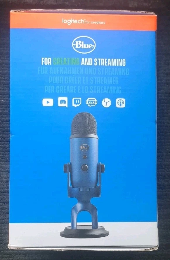 Blue Yeti USB Microphone - Blue - Image 1 of 1