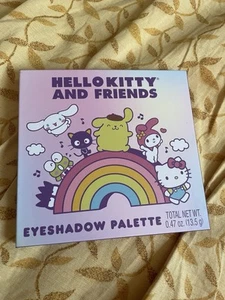 New Sanrio Hello Kitty and Friends Eyeshadow Palette 9 color pink purple 0.47 oz - Picture 1 of 3