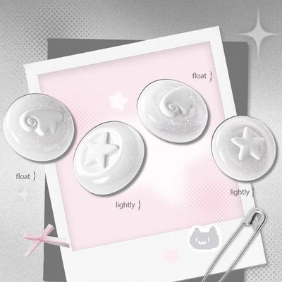 GeekShare Protective Case for Nintendo Switch 2025 Joy Con Cover White Thumb Cap - Image 1 of 4